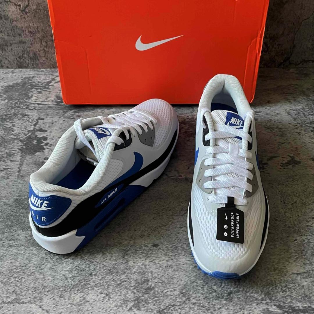新品★NIKE AIR MAX 90 G 青 24 ナイキ エアマックス ゴルフ