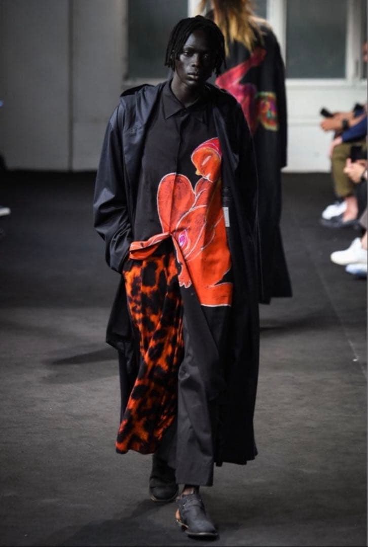Yohji Yamamoto プールオム19ss 朝倉優佳 ロングシャツ