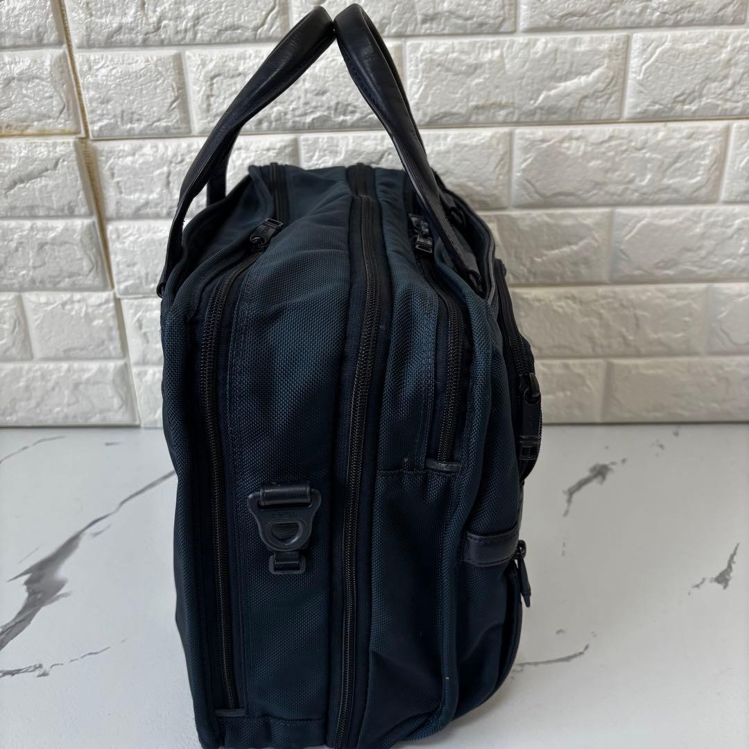 TUMI✨ ALPHA3 2WAY SHIPS別注　ビジネスバッグ　ネイビー