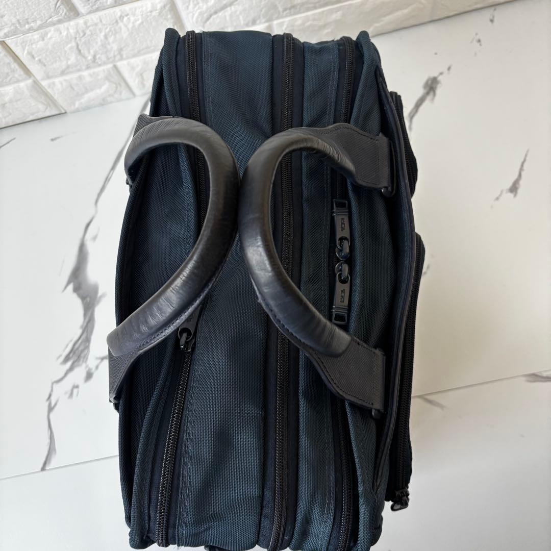 TUMI✨ ALPHA3 2WAY SHIPS別注　ビジネスバッグ　ネイビー