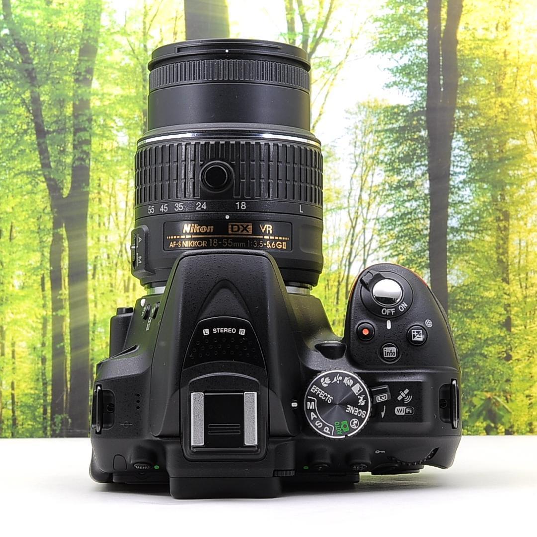 ショット数3603枚！WiFi機能付☆Nikon D5300☆初めての一眼レフに