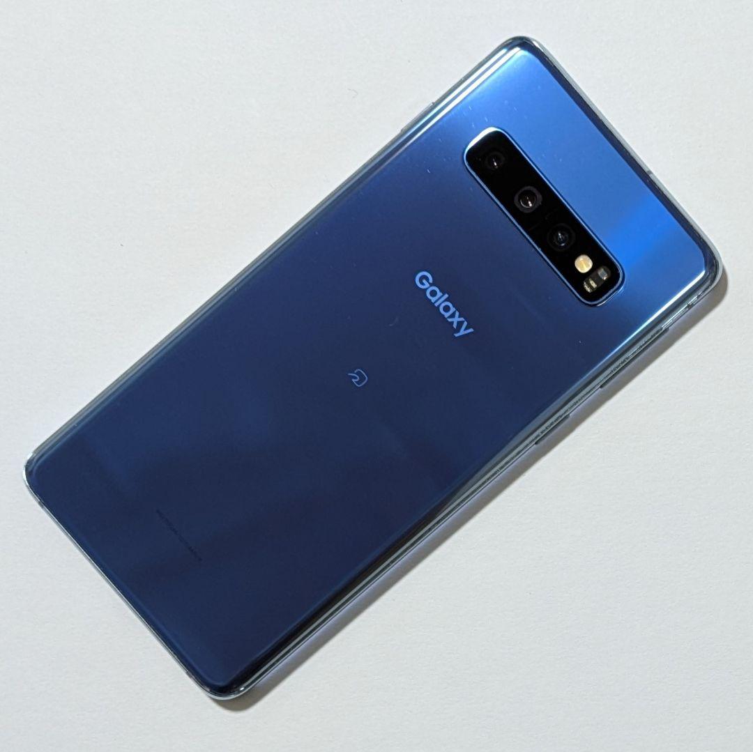 【美品】Galaxy S10 SM-G973C 青 ドコモ SIMフリー