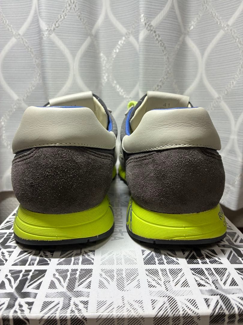 PREMIATA LUCY1313E グレーネイビーイエロー 41