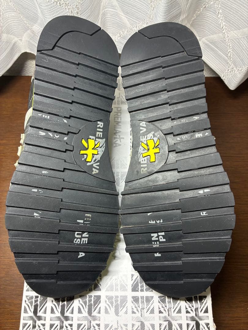 PREMIATA LUCY1313E グレーネイビーイエロー 41