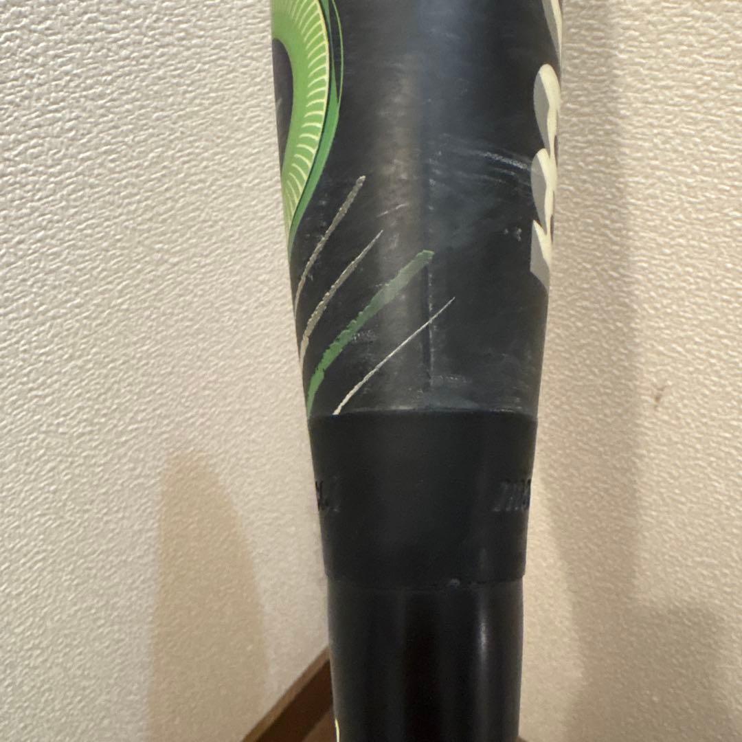 軟式バット 78cm ワニクラッシャー　緑　ワニクラ