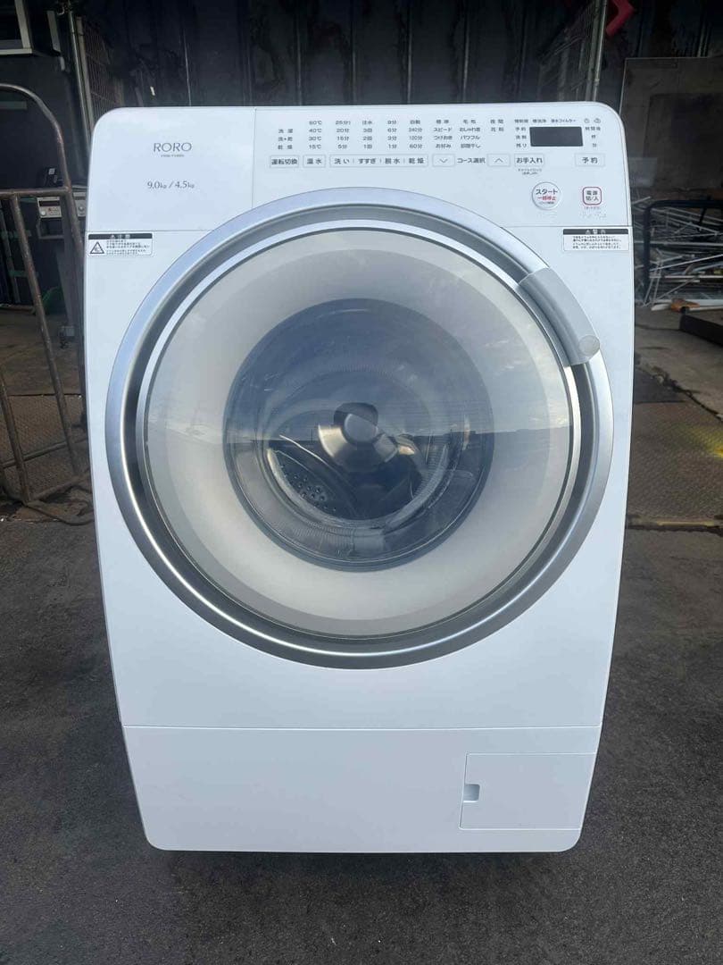 Roro 9.0kg ドラム式洗濯機 本体