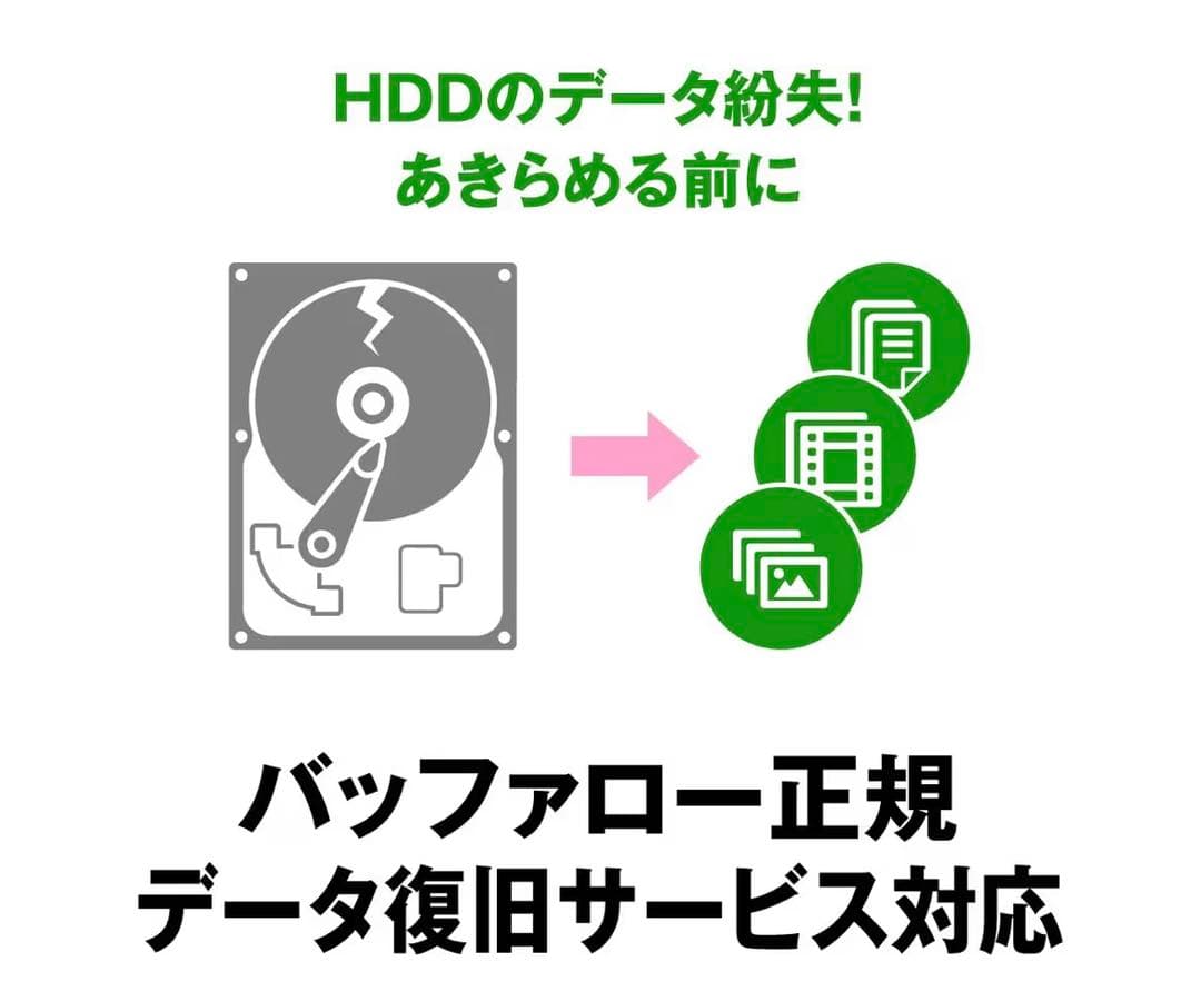 【極美品】BUFFALO リンクステーション LS220D0402G 4TB