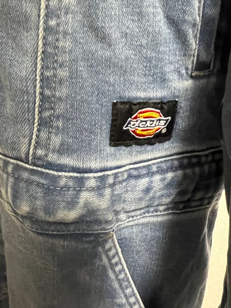 新品未使用タグ付きDickies D-686デニムつなぎストレッチ ディッキーズ