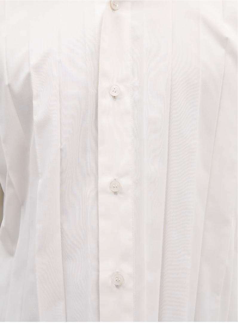 HOMME PLISSE ISSEY MIYAKE プリーツ　シャツ　L 白