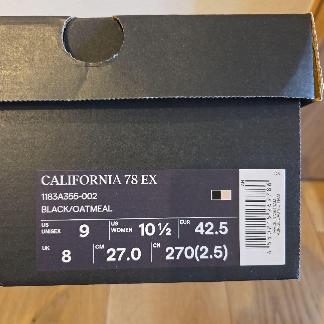 Onitsuka Tiger カリフォルニア 78 EX 27cm