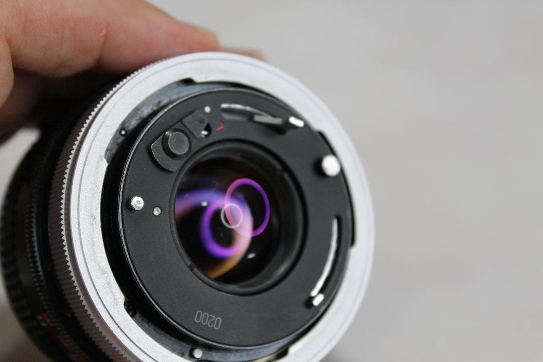 レンズ(単焦点) Canon FD 50mm F1.8 S.C +FD 28mm F3.5 S.C