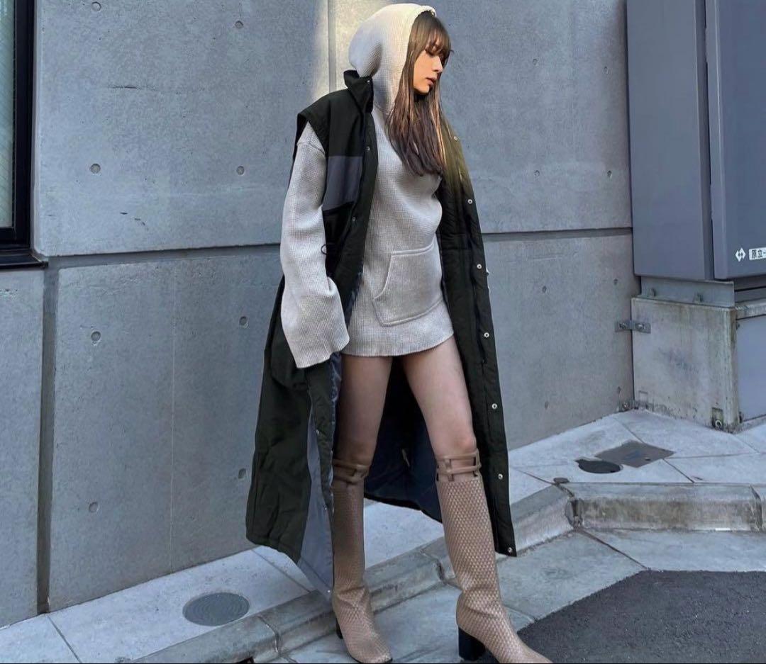 A*a様 juemi field padding long coat