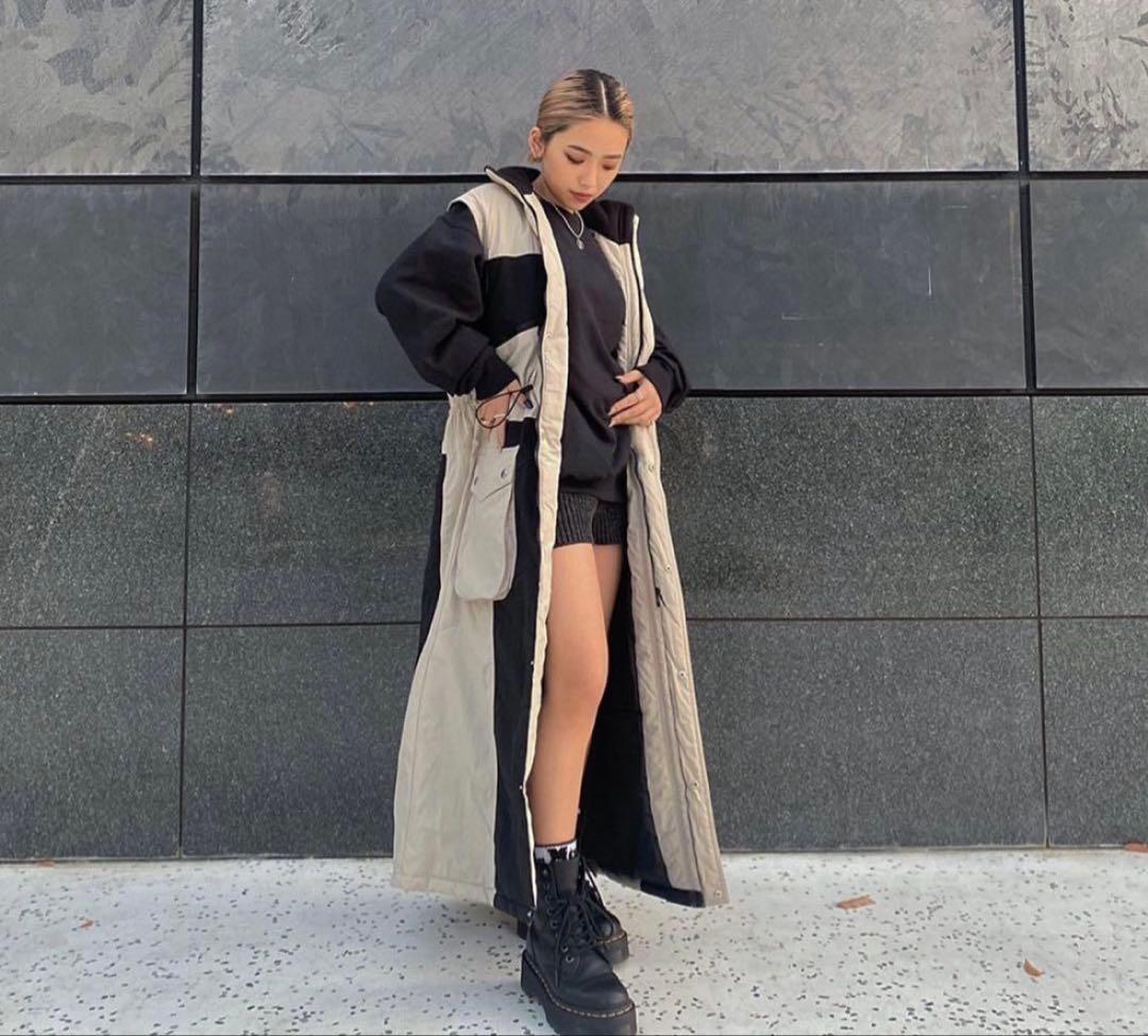 A*a様 juemi field padding long coat