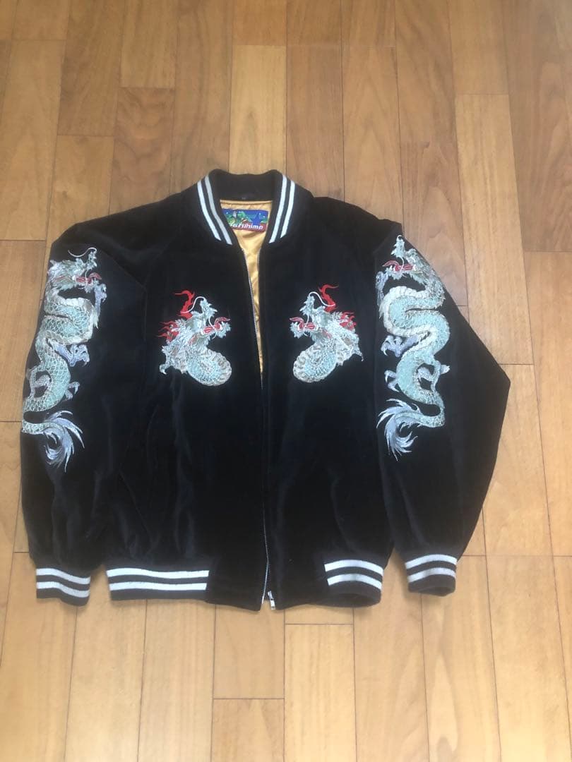 スカジャン巴龍　別珍