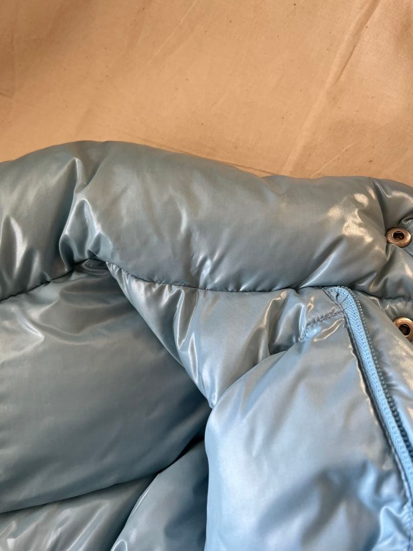 Moncler モンクレール　ダウンジャケット　ベスト　ライトブルー