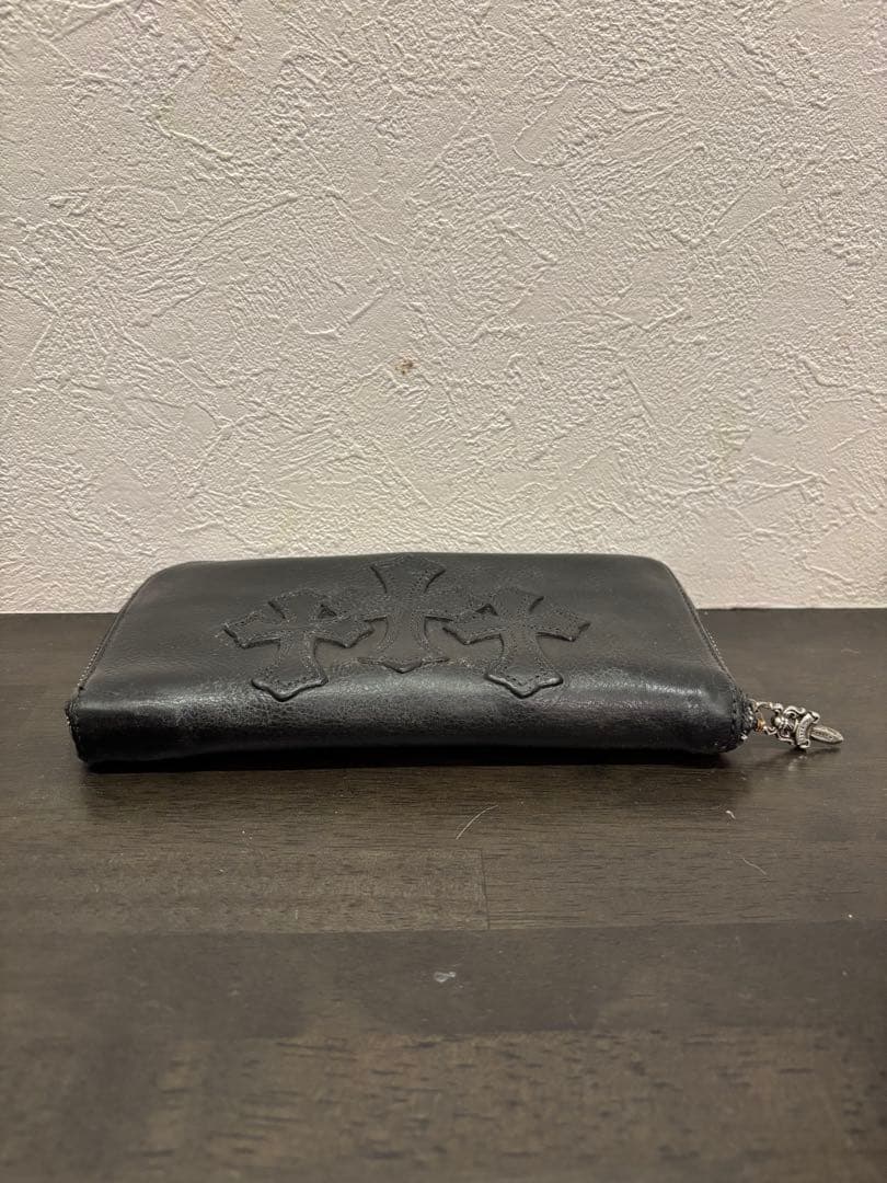 c*b様 クロムハーツ 3セメタリージップウォレット　長財布　ファスナー 正規品