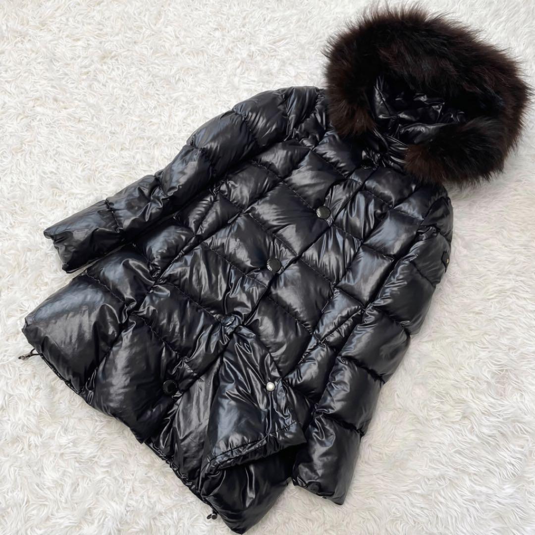 TATRAS ダウンコート Aライン ウッチェリエラ　ラクーンファー