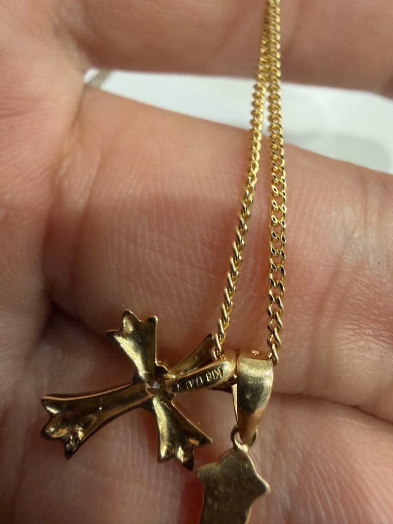 k18 ネックレス トップセット 18金