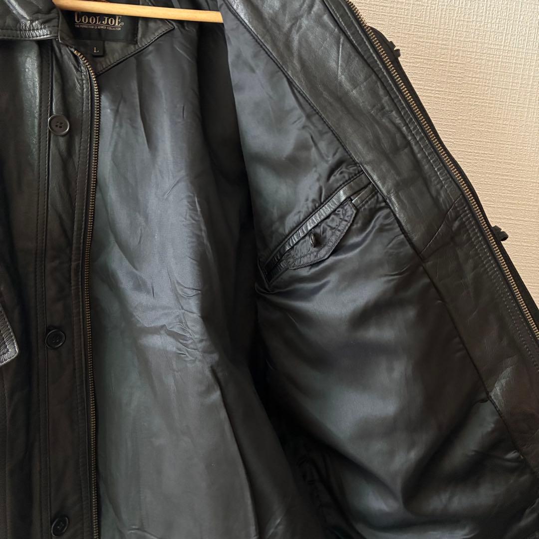 80's ヴィンテージ レザー ボンバージャケット ブラック A-2 G-1