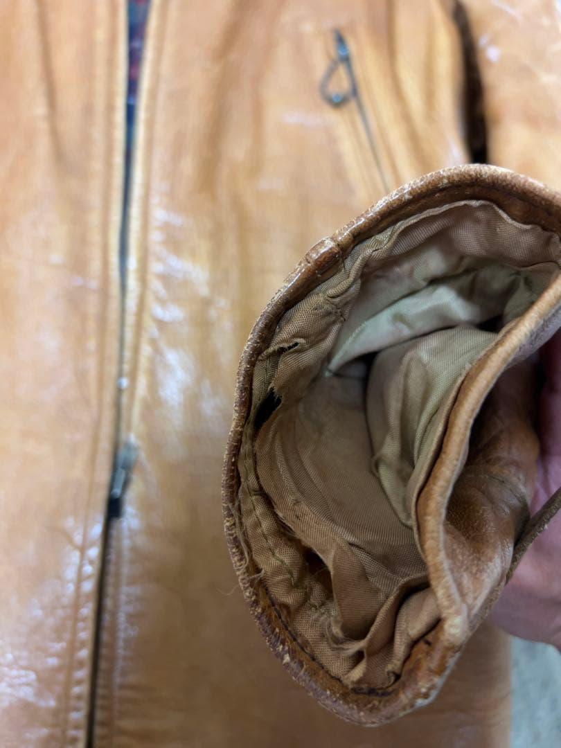 レザージャケット 40’s スポーツジャケット windward