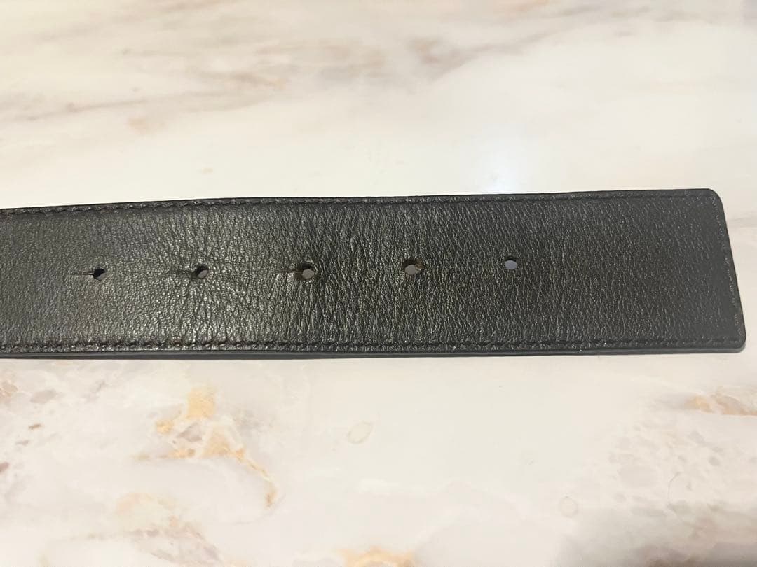 ロエベ LOEWE アナグラムバックル レザー リバーシブルベルト