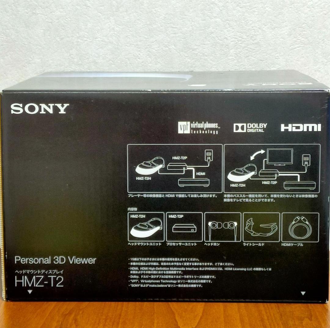 SONY HMZ-T2 ヘッドマウントディスプレイ