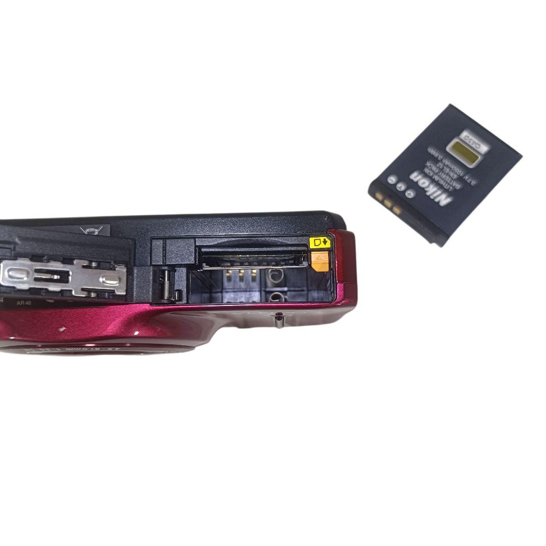 Nikon COOLPIX S9300 レッド 動作確認済 コンパクトデジカメ