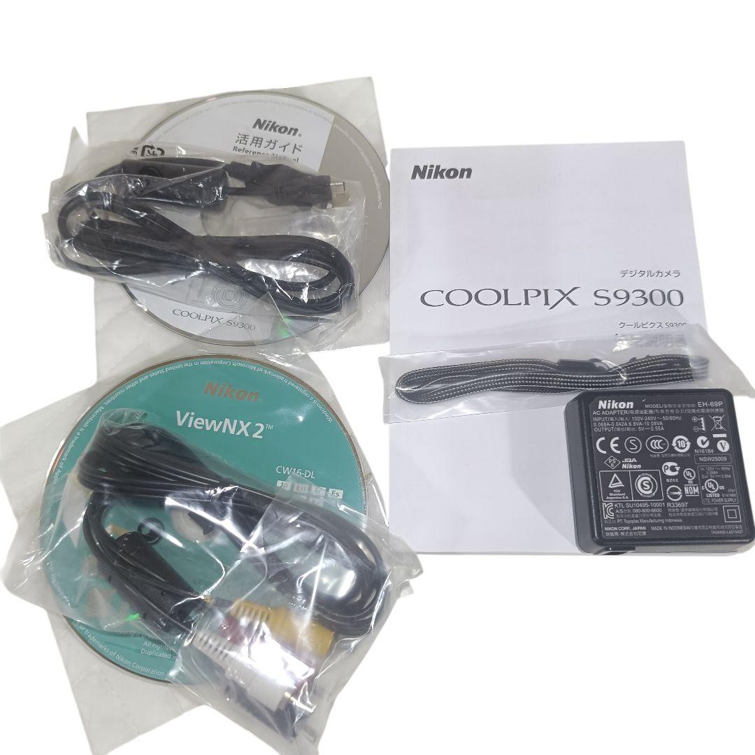 Nikon COOLPIX S9300 レッド 動作確認済 コンパクトデジカメ