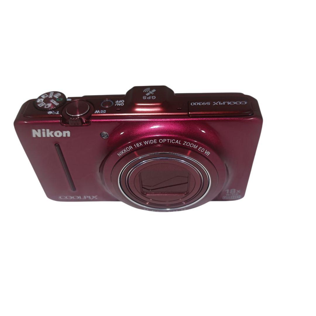 Nikon COOLPIX S9300 レッド 動作確認済 コンパクトデジカメ