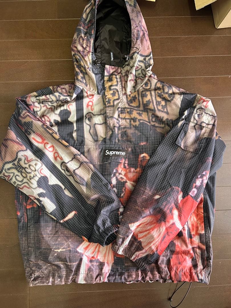 ソ*中様 supreme Reflective Ripstop Anorak