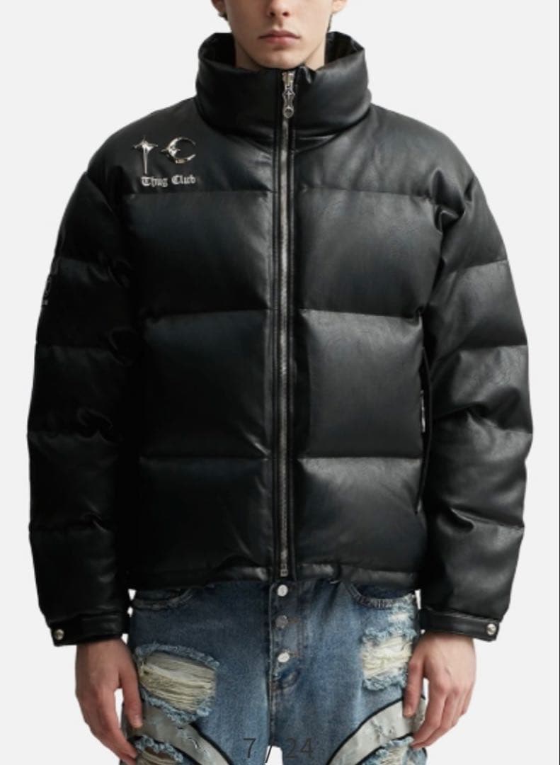 即日発送　THUG CLUB ダウンジャケット サグクラブ　Mサイズ