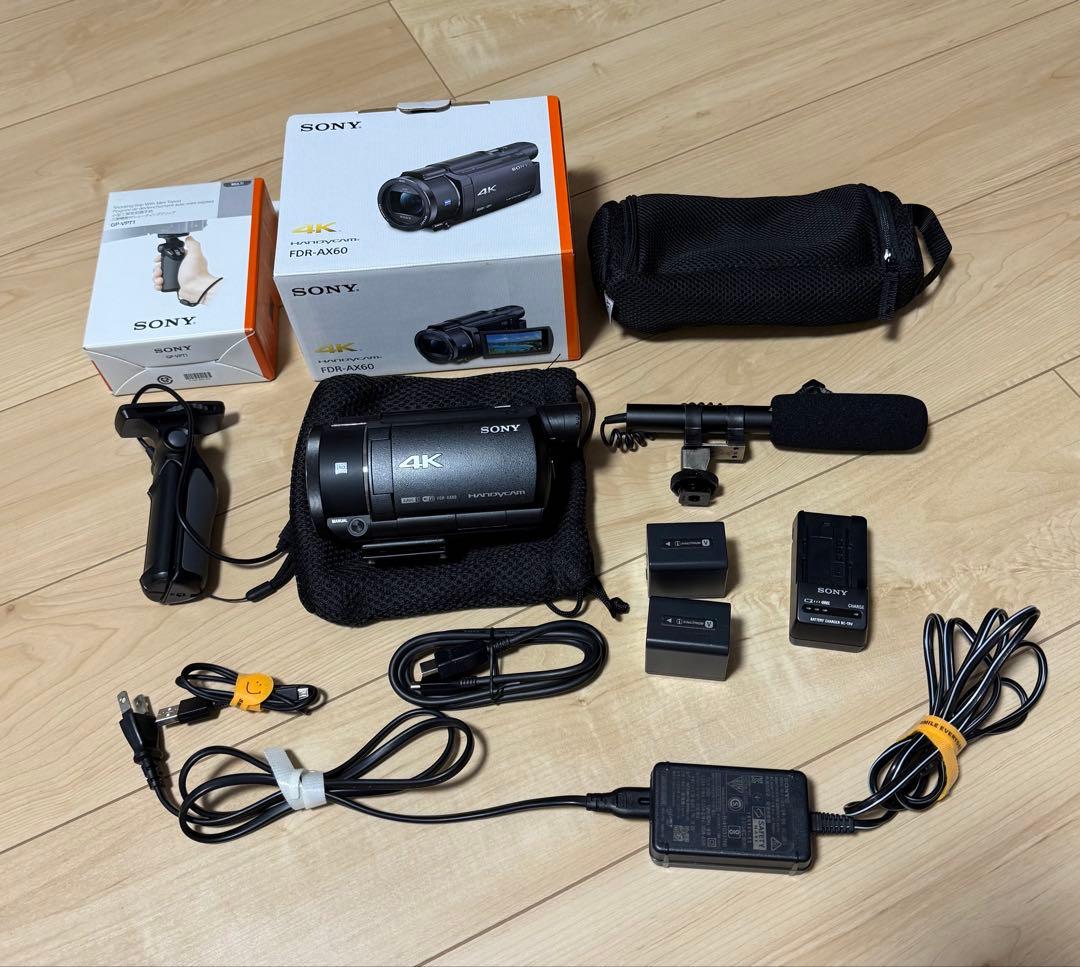 SONY FDR-AX60 4Kビデオカメラ