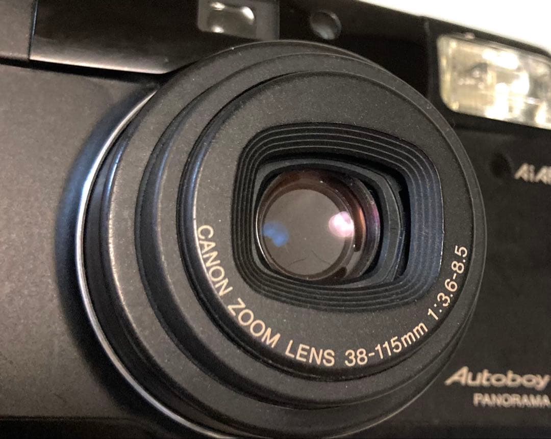 【完動品 希少】Canon Autoboy S PANORAMA ブラックボディ