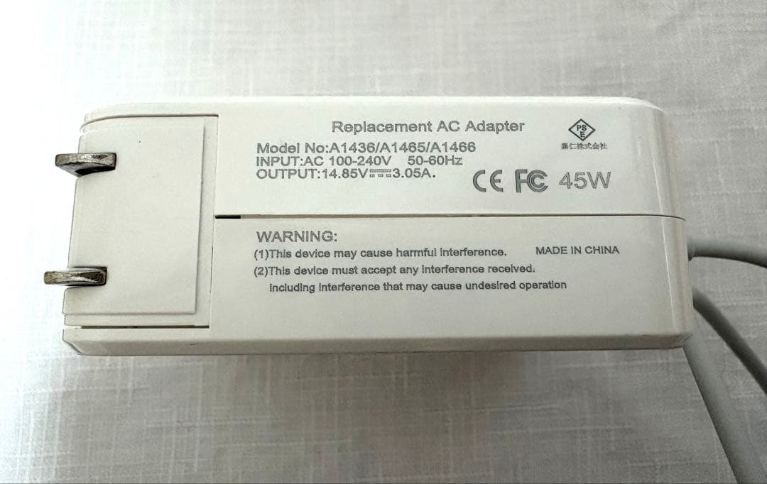 MacBook Air A1465 2012 初期化済