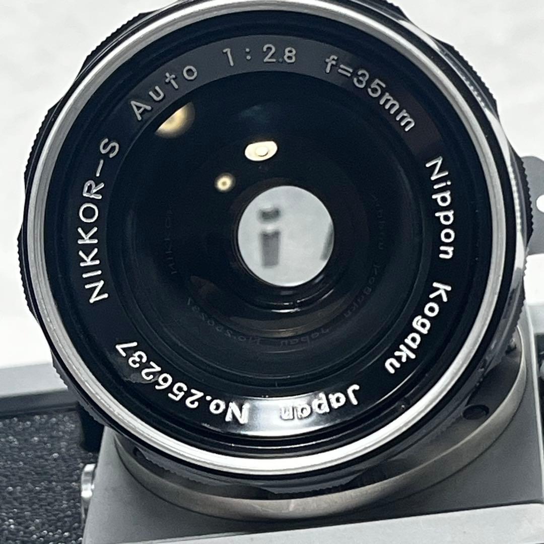 整備済み ニコン Nikon F アイレベル Nikkor-S35mm F2.8