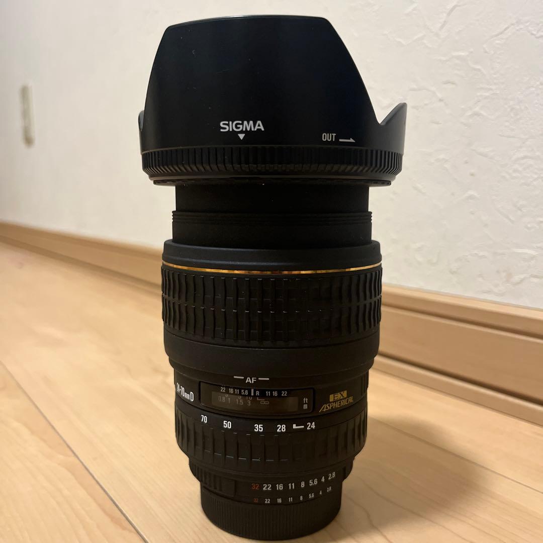 ちか　SIGMA 24-70mm D ズームレンズ　　Nikon用