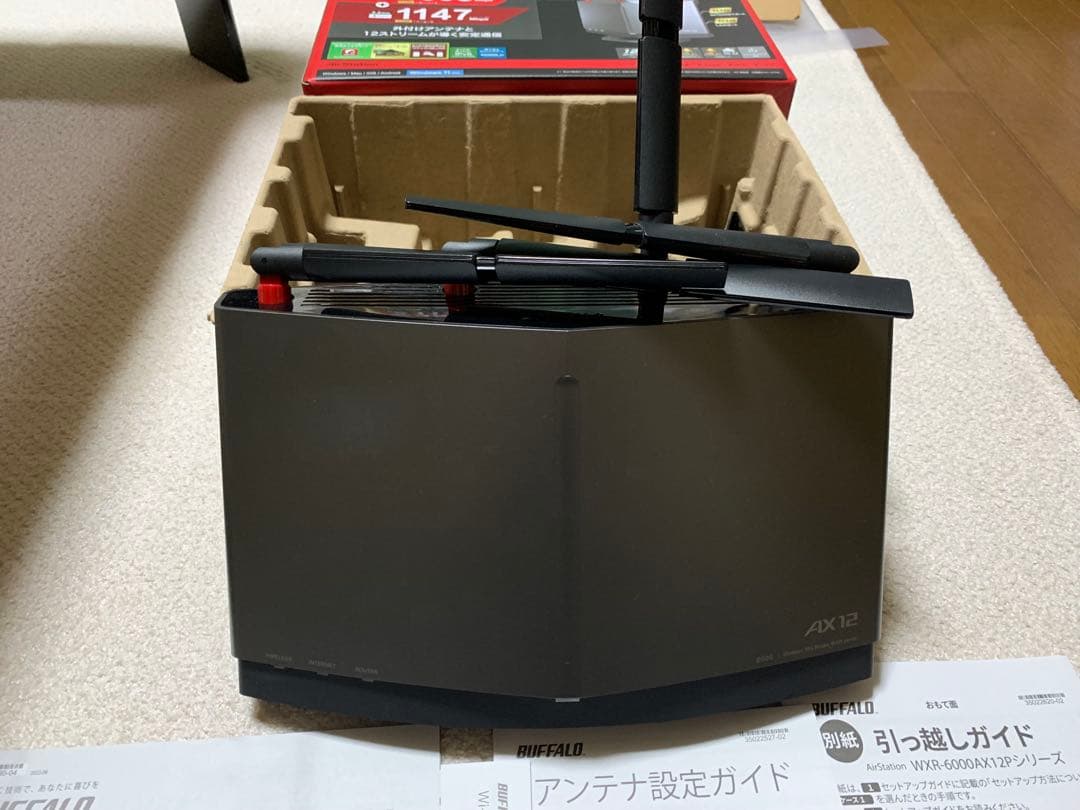 バッファロー WXR-6000AX 12P/D