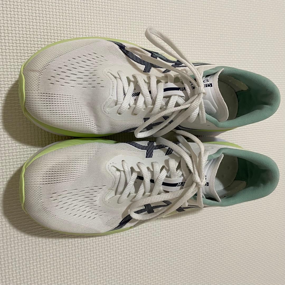 り*う様 asics アシックス　マジックスピード4 27cm 漂白洗浄済