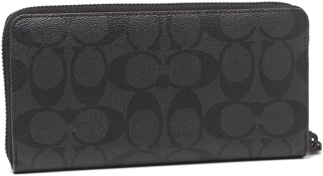 早い者勝ち✨新品未使用✨COACH メンズ　シグネチャー柄　長財布