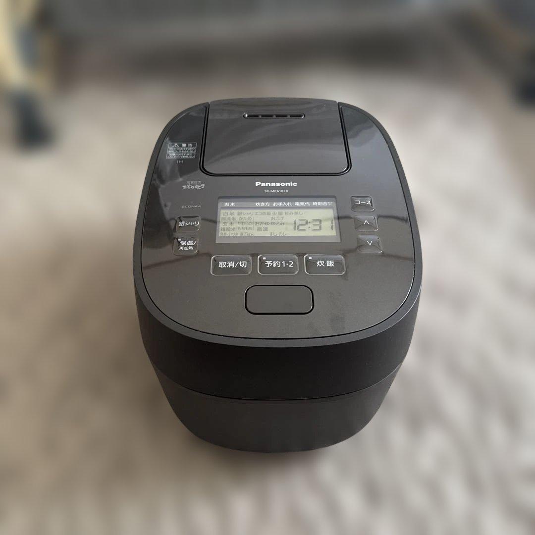 Panasonic 可変圧力IHジャー炊飯器 SR-MPA10E8