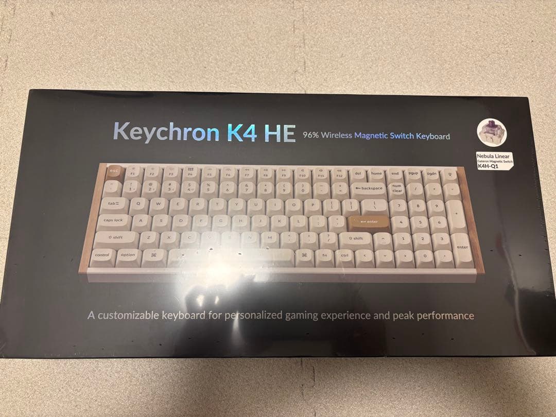 Keychron K4 HE ワイヤレスキーボード　新品　未開封