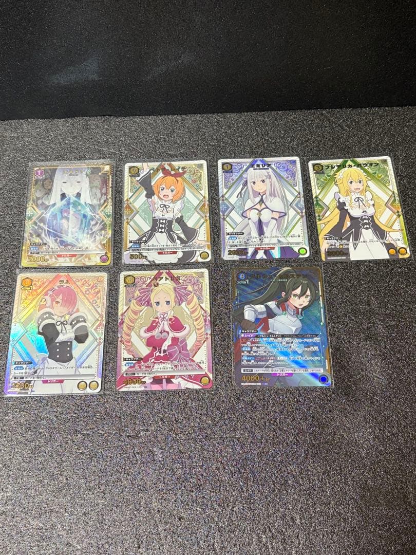 リゼロ SR以下4コン+おまけ複数 ユニアリ ユニオンアリーナ