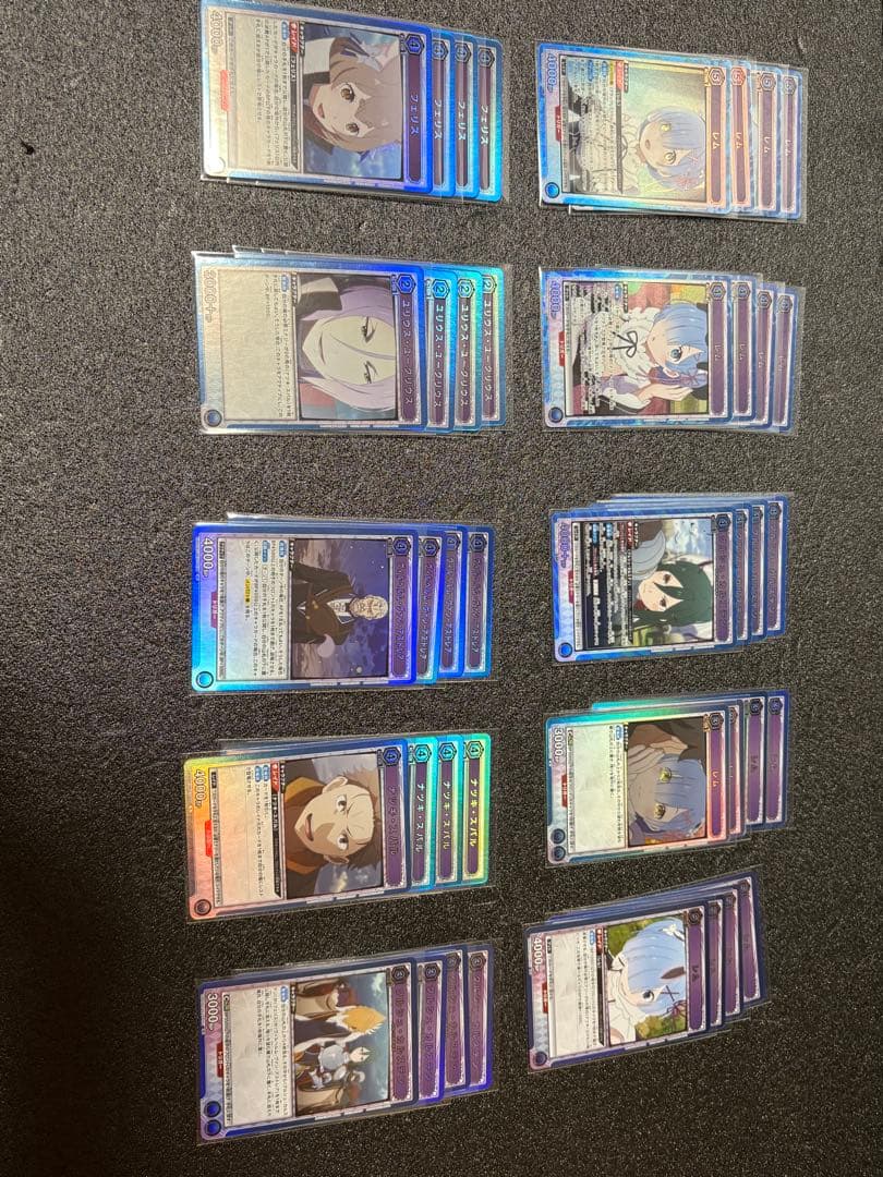 リゼロ SR以下4コン+おまけ複数 ユニアリ ユニオンアリーナ