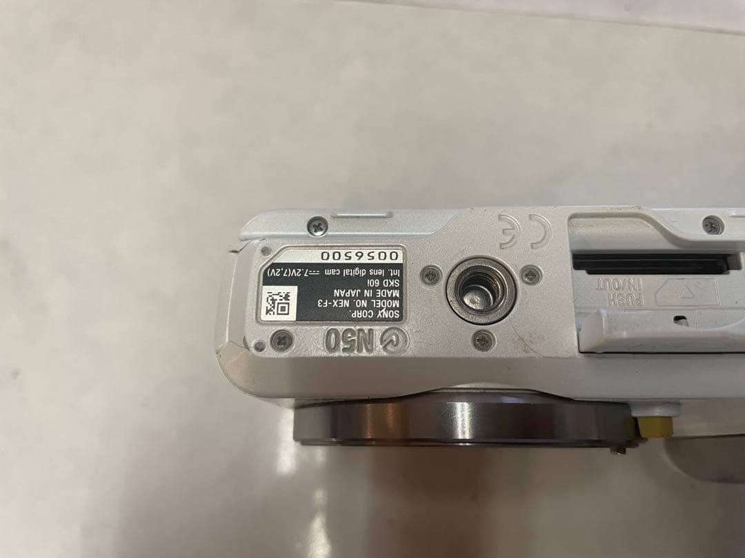 SONY NEX-F3 ホワイト 16.1メガピクセル ジャンク