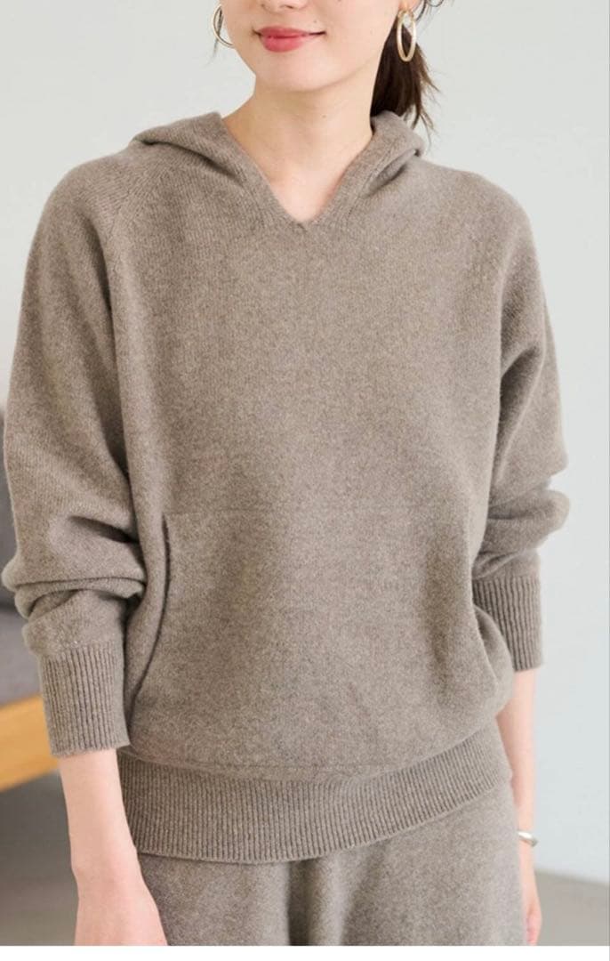 【完売品】FRAMeWORK フレームワーク　圧縮ウールフードプルオーバー