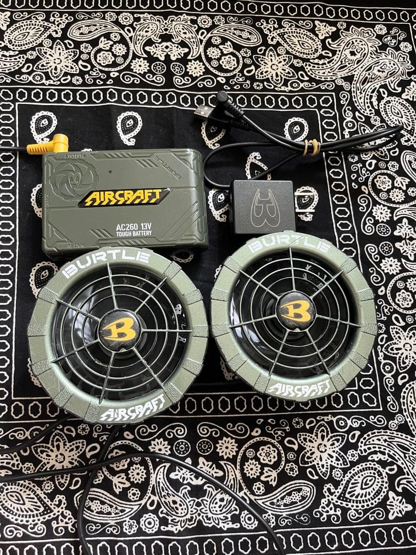 バートル13V空調ファン　バッテリーセット