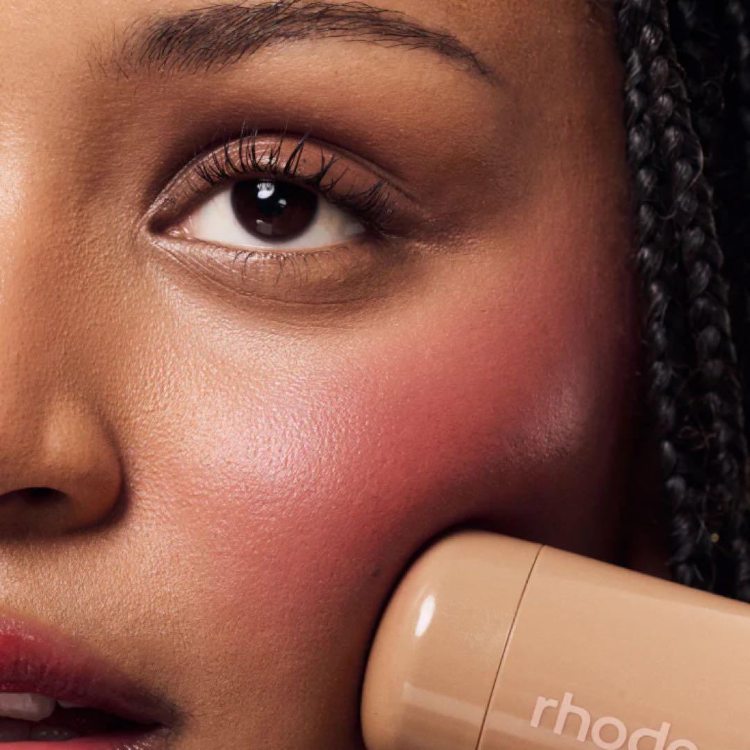 RHODE ヘイリー PLUM ポケット ブラッシュ+PBJリップ ティント