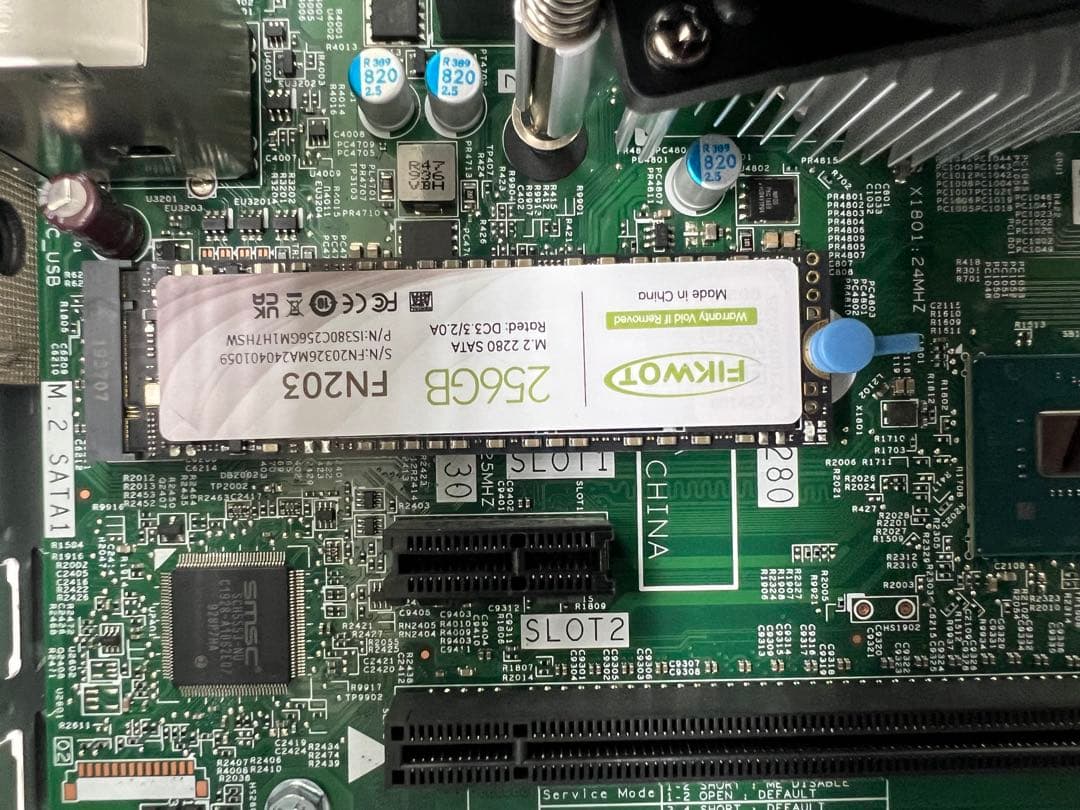 Wi-Fi 9世代i3 新品M.2SSD256gb+HDD1TB office