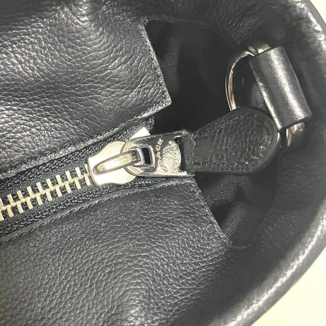 【美品】 コーチ 2way トートバッグ メトロポリタン 肩掛け チャーム付