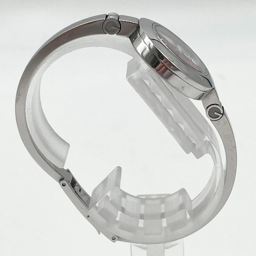 稼働・新品電池　GUCCI　時計　クォーツ　シルバー　105　シェリーライン